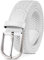 TANGCHAO Stoffgürtel Stretchgürtel Elastik Flechtgürtel Geflochtener und Elastischer Dehnbarer Gürtel für Damen und Herren Breite 3.3cm BAI-110cm