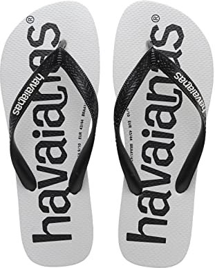 Havaianas - Top Logomania, Comfortable, Durable, and Lightweight Flip-Flops, with Large Logo on the Sole, Adults Unisex, 9/10 UK