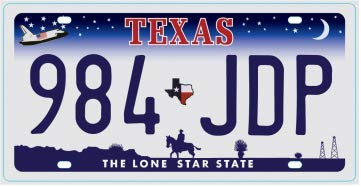 OPO 10 - USA Auto LIZENZPLATTE - 30x15 cm Metall Replik: Texas (C43)