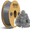 EONO PVB 3D Drucker Filament 1.75mm 1KG Hochglanz Oberfläche durch Alkoholpolitur Alternative zu PLA Für FDM Drucker & Designmodelle, PVB Grau