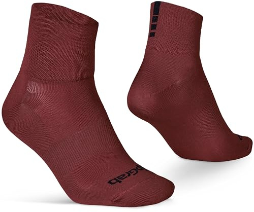 GripGrab Lightweight SL Fahrrad Socken Sommer - Radsocken Kurz & Lang | Coolmax Material mit Mesh-Zonen, 1er & 3er Pack, ca. 9 cm kurz / ca. 15 cm lang, minimales Branding