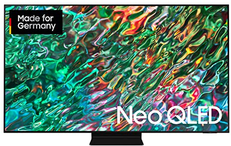 Samsung Neo QLED 4K QN90B 55 Zoll Fernseher (GQ55QN90BATXZG, Deutsches Modell), Quantum HDR 2000, Prozessor , Dolby Atmos, Smart TV [2022]