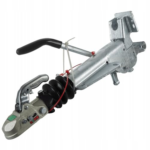Auflaufvorrichtung Knott KF27B mit K27A-Kugelkupplung für einen 2700 kg Anhänger mit V-Deichsel und Stützradhalter