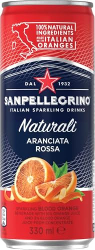 San Pellegrino Aranciata Rossa Lattina, 24 x 330 ml (Lattina Lim)