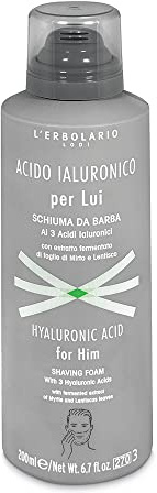 L'Erbolario Hyaluronsäure für Ihn Rasierschaum 200 ml
