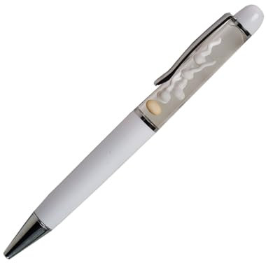 Sikyby Ei Pen 3D Floater Floating wird bewegt lustige Stifte für Erwachsene Ihn Ihr einzigartiges Geschenk Junge Mädchen Freund Frauen Frau Ehemann Pack von 1PCS