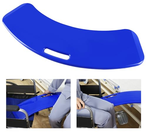LOSCHEN Planche de transfert, dispositif d'aide au glissement du patient pour transférer le patient ou le handica d'un fauteuil roulant au lit, aux toilettes, à la baignoire, à la voiture – Planche