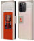 Head Case Designs K5 I Love London Leder Brieftaschen Handyhülle Hülle Huelle kompatibel mit Apple iPhone 15 Pro