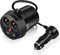 Cup Dual USB Car Charger Multifunction Multifunction Cigarette Lighter Car USB Battery with Wire for Phone Tablet PC Vehice Parts