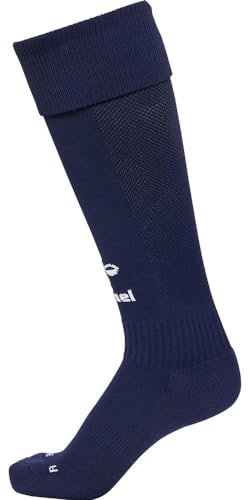 hummel Unisex Kinder Hmlessential Football Sock, MARINE/WHITE, 31-34 EU