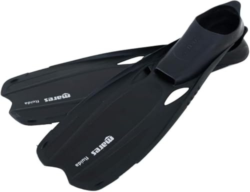 Pinne da Nuoto e Snorkeling, Lunghezza Pala 35 cm, Scarpetta Confortevole, Sistema Leggero (tg.40/41)