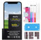Beefix Batteria per iPhone 12 Pro Max: Batteria sostitutiva agli ioni di litio da 5450mAh ad alta capacità con strumenti di riparazione Compatibile con i modelli A2410, A2411, A2412, A2432
