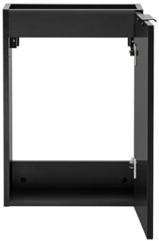 Oggi Della - Armario de una sola puerta para debajo del lavabo, 40 cm FSC Mix 70% mate, materiales ecológicos, diseño moderno, ahorro de espacio, mueble de baño, mueble de baño.