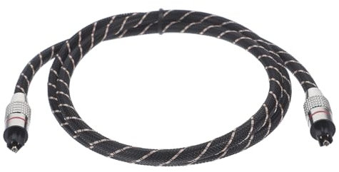 QUMIIRITY Cavo Audio Ottico Cavo Ottico 5.1 Cavo Audio in Fibra Ottica Cavo Audio Digitale Ottico Cavi Audio in Fibra Ottica Cavi in fibra Ottica Prolunga Cavo Audio Per Home Theater Pvc