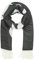s.Oliver BLACK LABEL Weicher Jacquard-Schal mit Fransen ecru ONESIZE