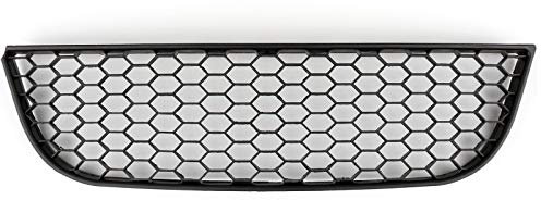 Artudatech Frontstoßstange Kühlergrill Honeycomb Style Front Center Lower Bumper Grille Fit for VW Polo 9N3 GTI 2005-2009