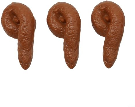 Tricky Joke Fake Poop Set 3 Stück realistischer Spaß für Partys und gesellschaftliche Zusammenkünfte