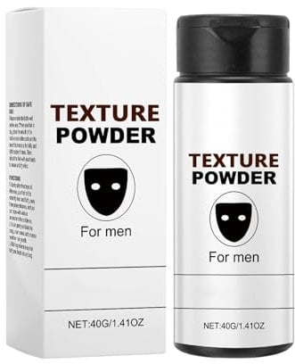 Texturpuder für Männer Mit Natürlichen Inhaltsstoffen - Haarpuder Mit Starkem Halt, Sofort Mehr Textur und Volumen, Leicht Aufzutragen (40G, 1PC)