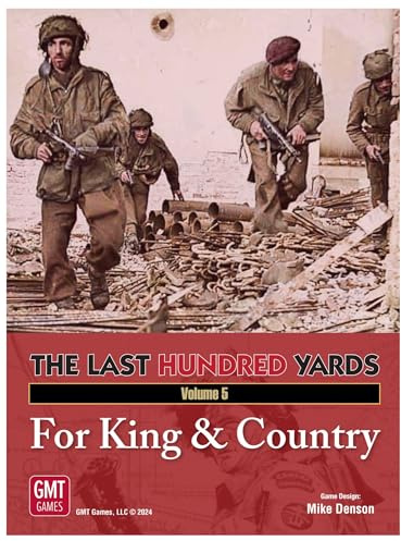 GMT Games The Last Hundred Yards Vol. 5: for King & Country, Expansion Board Game for Adults Ages 18+