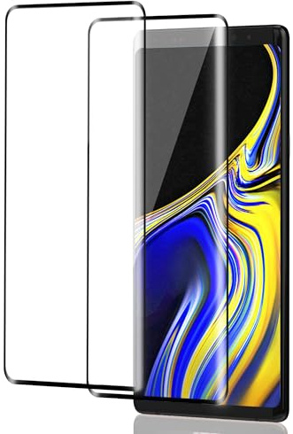 ICESPRING für Panzerglas für Samsung Galaxy Note 9 Schutzfolie, 2 Stück Fingerabdruck-ID Panzerfolie für Samsung Note 9 Folie, 9H Härte Schutzglas für Galaxy Note 9 Panzer Schutz Glas
