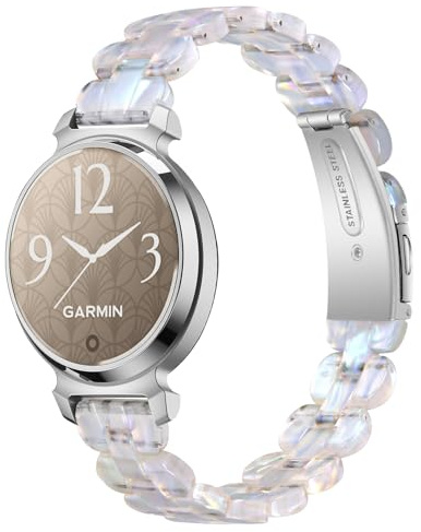 Gittos Armband 14mm Kompatibel mit Garmin Lily 2/Lily 2 Active Ersatzarmband für Damen
