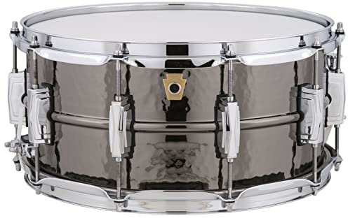 Ludwig Black Beauty Snare LB417K, 14x6,5, Hammered - Rullante