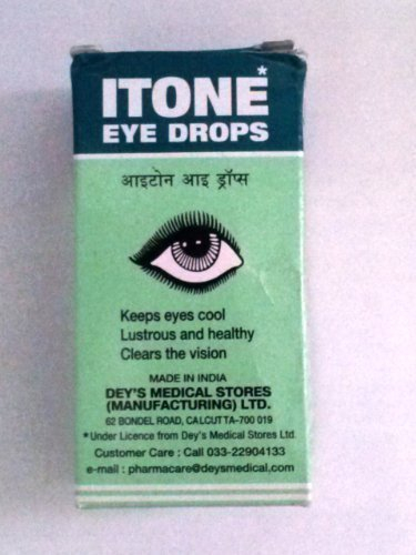 Itone Augentropfen für Augen, pflanzlich, hält die Augen kühl, schimmernd und gesund, 10 ml von Dey's by ITONE