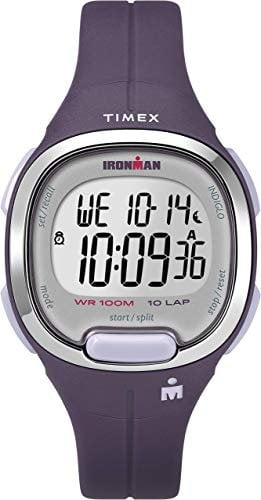 Timex Ironman Women's 33mm Digital Purple Resin Strap Watch TW5M19700
