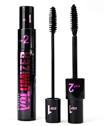 Lucoss Noir Mascara Volume Brosse à cils double effet à double effet
