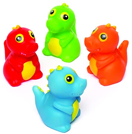 Baker Ross AW518 Dinosaur Duck Water Squirters (Pack of 4)