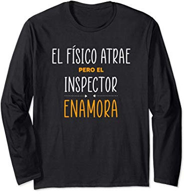 Regalos para Inspectores - PERO EL INSPECTOR Enamora Manga Larga