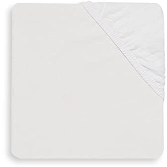 Jollein Spannbettlaken Baumwolle 60 x 120 cm - Weiß