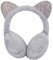 FakeFace Damen Mädchen Winter Ohrenschützer Ohrenwärmer Outdoor Faux Fur Earmuffs Verstellbar Warme Plüsch Ohrwärmer Ear Muffs Winterzubehör Outdoor Ohrenmuscheln (Grau)