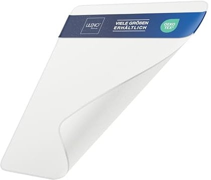 LILENO HOME Matratzenschoner 70x90 cm - Inkontinenzunterlage [95°C Kochfest] u. wasserdicht mit weicher Oberseite aus Baumwoll-Gemisch - Matratzenauflage waschbar Molton Matratzen Nässeschutz