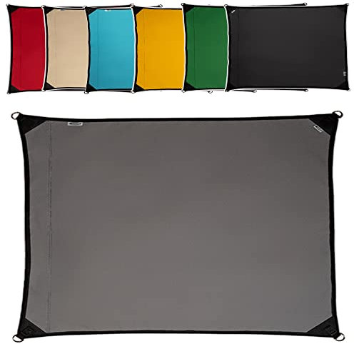 freigarten.de Sonnensegel Wasserdicht Sonnenschutz Rechteckig Garten mit befestigungen Leinen 100% Schutz vor UV-Strahlungen 3mx2m