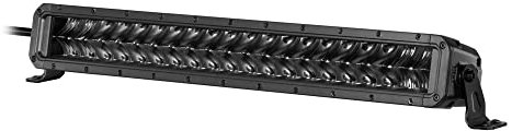 HELLA 1GJ 358 197-401 LED-Arbeitsscheinwerfer - Black Magic Double Row Lightbar 21.5 - 12/24V - doppelte Ausführung - 11000lm - stehend - Geländeausleuchtung - Kabel: 2000mm