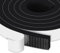 YIMIKI Upgraded Strong Adhesive Foam Draft Seal, Door Insulation Tape Waterproof Noise-Reduction Weatherstripping for Window Door Air Conditioner Draught Excluder Seal Strip, Lightproof, Total 4M
