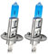 Ruiandsion 2pcs H1 Halogen Scheinwerfer Birne Nebelscheinwerfer 100W 24V Xenon Weiß 6000K 64150 12258 Glühbirnen