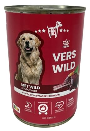 Freds dosenfrisches wildhundefutter