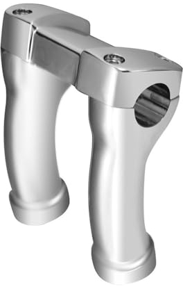 Für harle&y Softail Slim Fatboy Motorrad Chrom 4 Lenker Riser 1,25 Bar Fit Motorrad Lenker Riser Bars Klemme Motorrad Parts