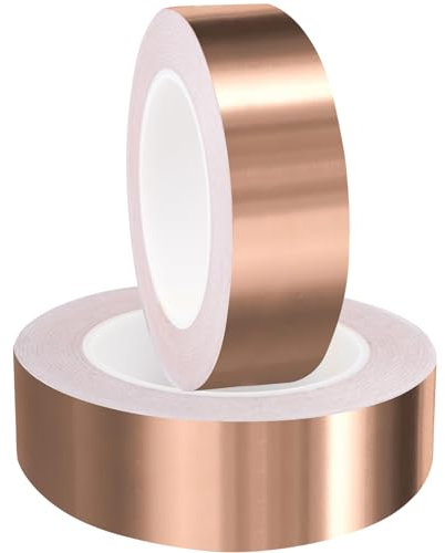 Seachrgif Kupferband Gegen Schnecken Kupferband Kupferfolienband Selbstklebend Klebeband Schneckenband Schneckenschutz