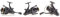 Cormoran VeyCor BR 4 PiF Freilaufrolle Angelrolle als Set (3000 3er-Set)