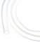 Rebower Tuyau en Silicone de 2M (7Pieds) 9mm DI 12mm DE Transparent pour Usage Industriel, Tuyau en Plastique Clair en Silicone pour Pompage, Vidange, Irrigation, Brassage, 3/8 x 1/2