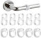 10 Pcs Door Handle Bumper Door Handle Protectors PVC Door Handle Stopper Door Slam Stopper Rubber Wall Protector for Door Handles and Windows (2 Series)