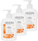 VANDINI 3x Energy Flüssigseife Spender mit Orangenblüte Duft 300ml - Made in Germany Spender Seife vegan - Handseife flüssig reinigt sanft - Handwaschseife für gepflegte Hände - Hand soap