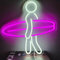 Surfer-Neonschild für Schlafzimmer, Wanddekoration, dimmbare Surfbrett-Neonschilder, USB-betrieben, LED-Leuchten, ästhetisches Strand-Surfbrett-Dekor für Jungen und Mädchen, Schlafzimmerdekoration