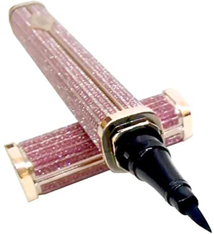 NULYLU Flüssiger Eyeliner Stift Schwarz Wasserfest Und Schweißresistent Handliche Größe Flexible Pinselspitze Make up Stift Für Damen Langanhaltendes Augen Make up