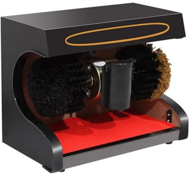 XRSMOU Machine À Cirer Les Chaussures Commerciale, Induction Automatique, Faible Bruit, Portable Facile À Utiliser, pour La Famille, L'hôtel