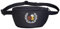 Lorbeerkranz Fussball Bier Bauchtasche Bestickt Schwarz