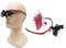 BoNew Tragbare Surgical Fernglas, 2,5 x 420 mm, optisches Glas, 3 W LED-Scheinwerfer, Rot